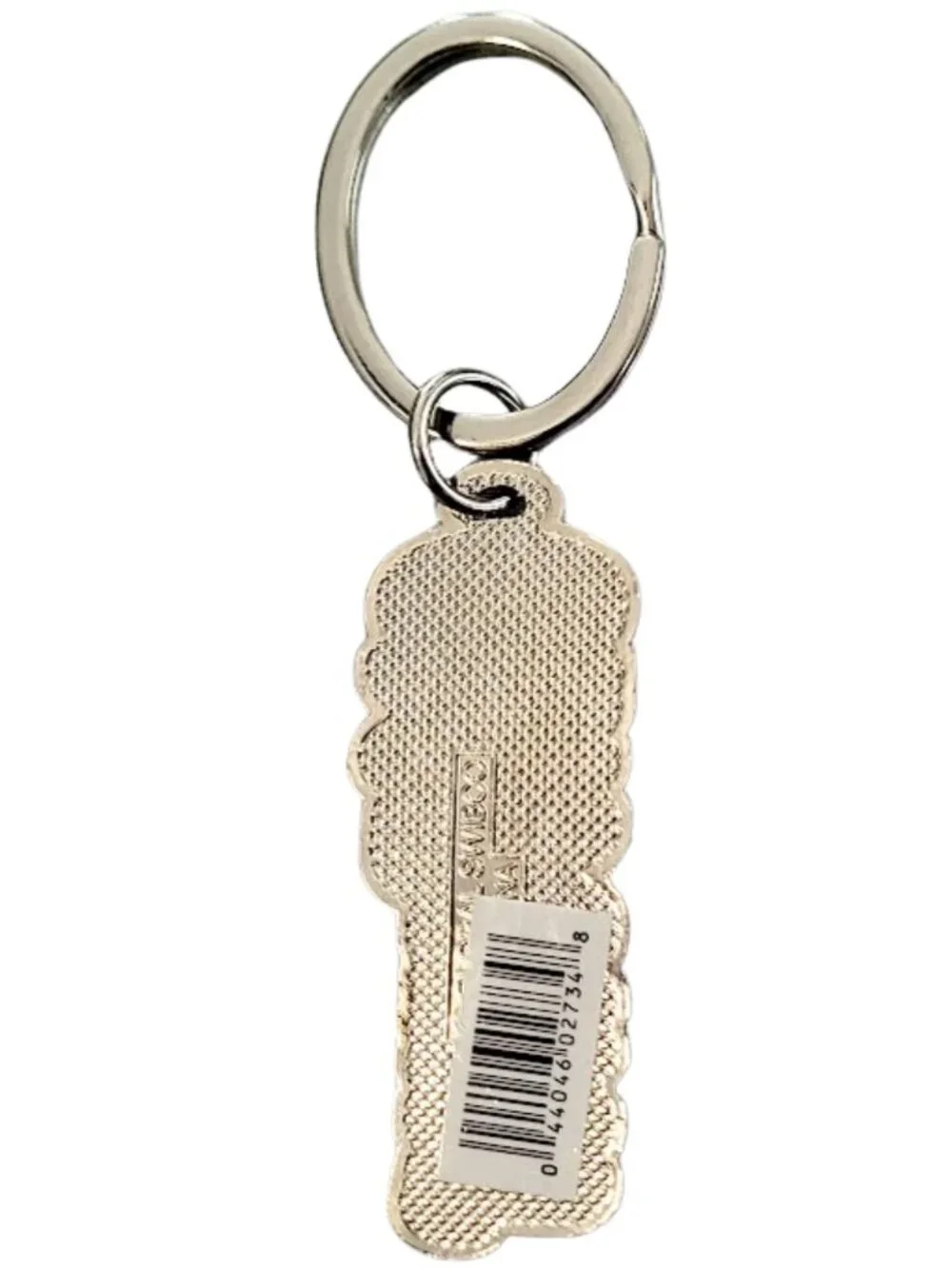 SWIBCO Teal & Green Glitter Galaxy Keychain Silver Metal GIRL POWER